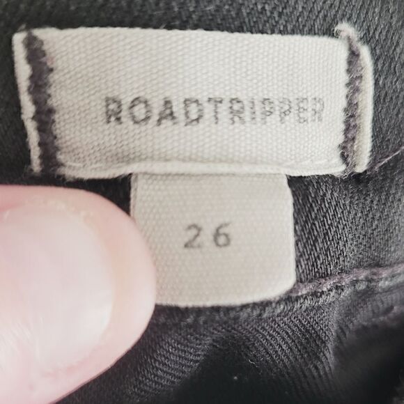Madewell Roadtripper Jeans in Bennett Black Size 26 - Picture 9 of 11